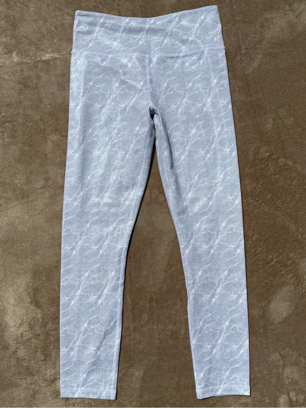 Zyia Active Michelangelo Marble Light n Tight Hi-Rise 7/8 leggings